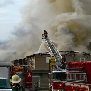Lifts and essential firefighting equipment